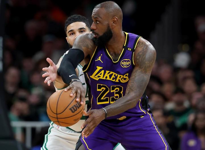除圣誕大戰(zhàn)外，上周湖人vs凱爾特人創(chuàng)NBA近7年常規(guī)賽收視率新高