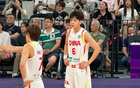 中國女籃大勝34分，三連勝進半決賽，張子宇12+4怒吼慶。