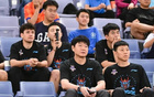 山東高速男籃教練組助陣泰山隊(duì)主場(chǎng)，足籃球聯(lián)動(dòng)！