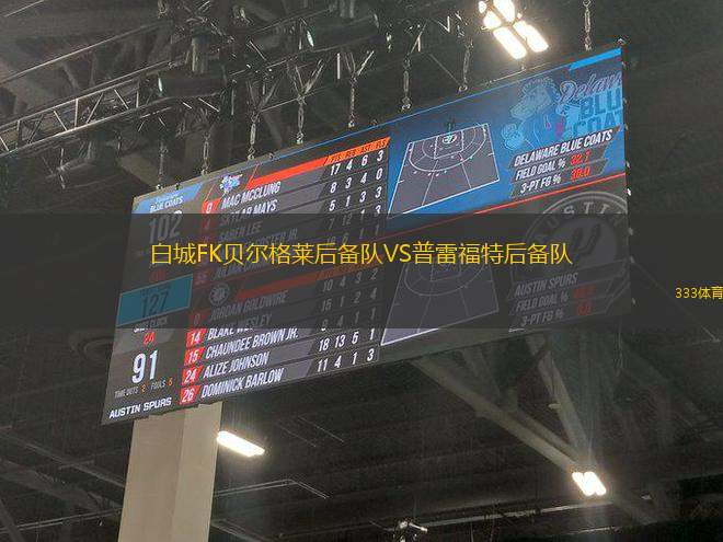 白城FK貝爾格萊后備隊VS普雷福特后備隊